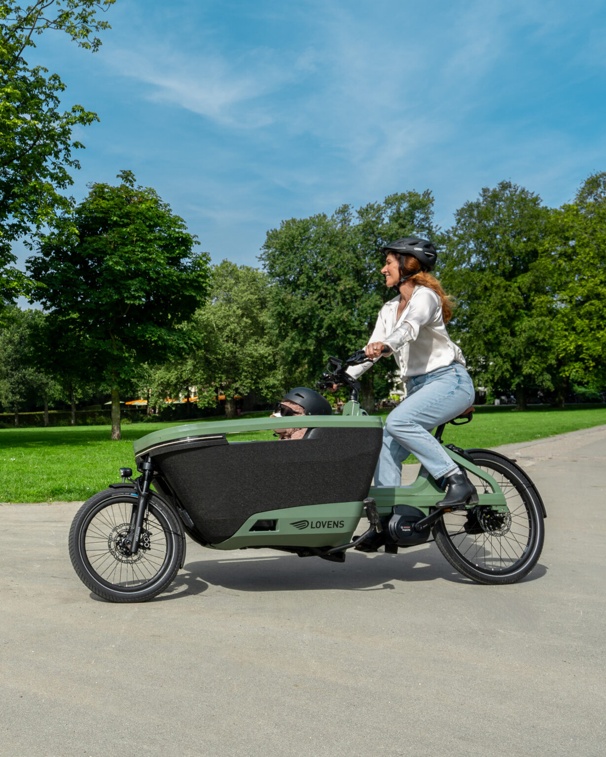 Lovens De premium elektrische bakfiets