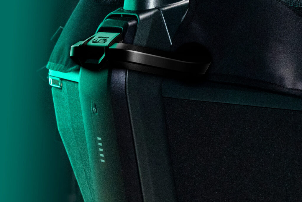 anti-theft lock Lovens Explorer 2 powered by Abus