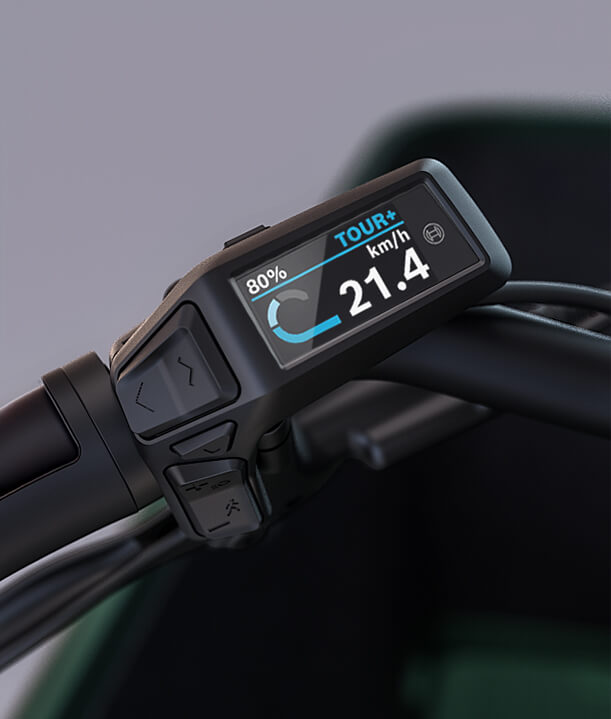 Purion side display Lovens Explorer 2