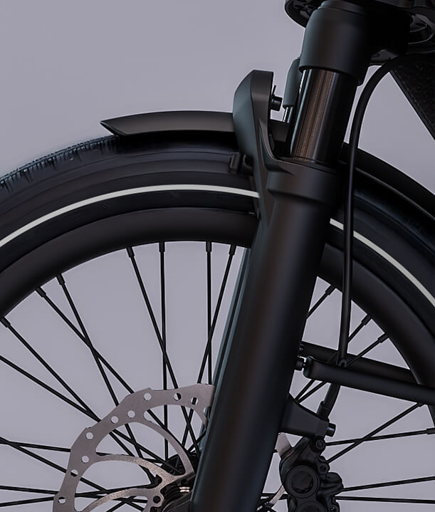 Suspension front fork