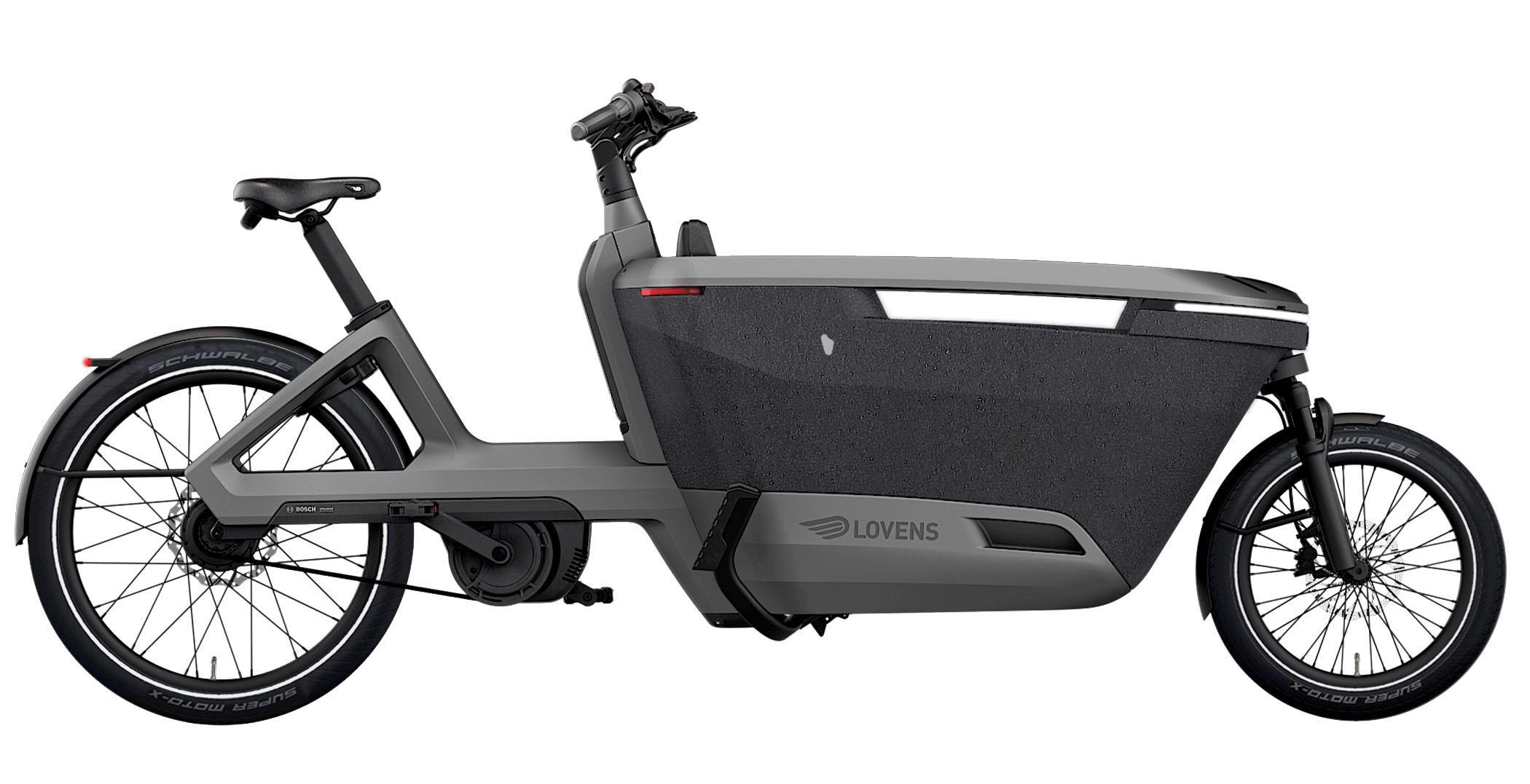 Product picture Lovens Explorer 2 Alloy Grey with black styling kit