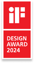 IF Design award sticker
